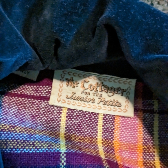 Vintage small tweed dress by The Cottager for Junior Petite - Picture 2 of 6